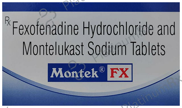 Montek FX 120/10mg Tablet 15s