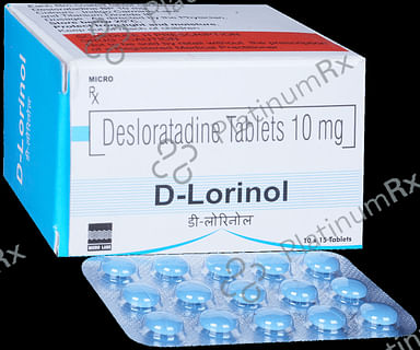 D Lorinol 10mg Tablet 15s