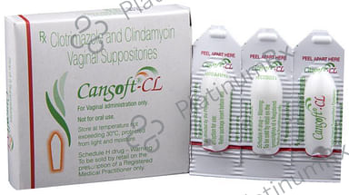 Cansoft CL 100/200mcg Vaginal Suppository 3s