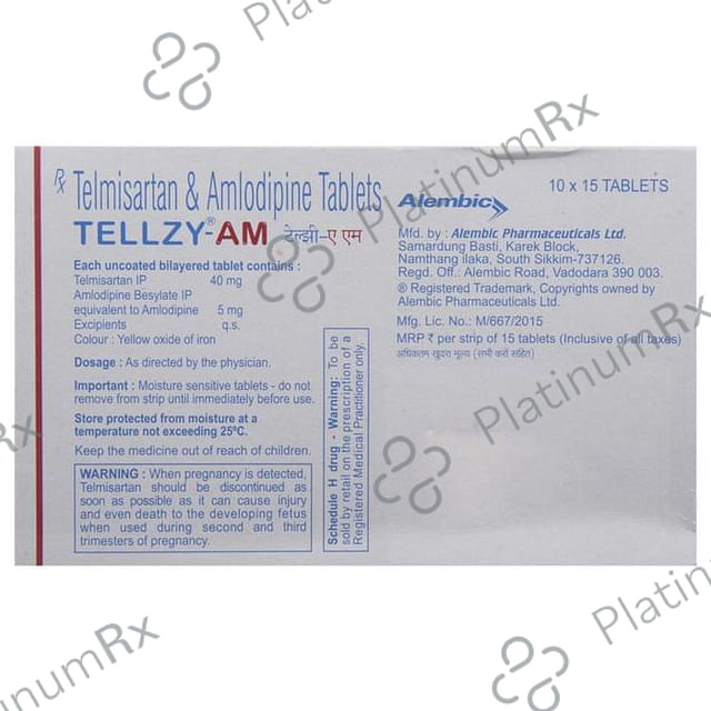 Tellzy AM 5/40mg Tablet 15s