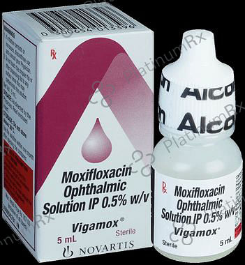 Vigamox 0.5% Ophthalmic Solution 5ml