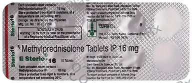 Sterio 16mg Tablet 10s
