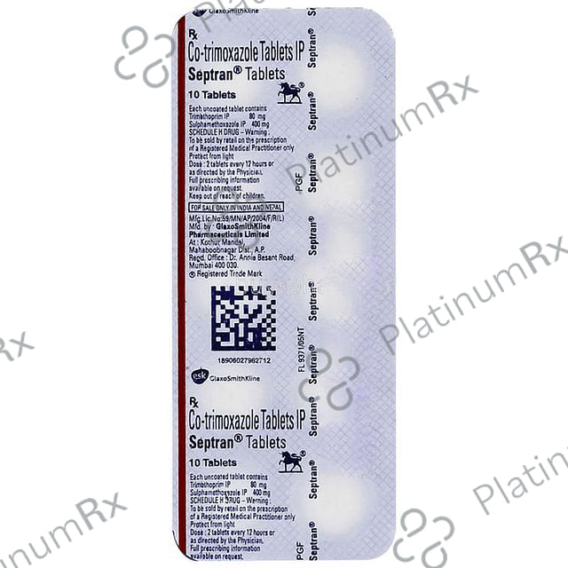 Septran 400/80mg Tablet 10s