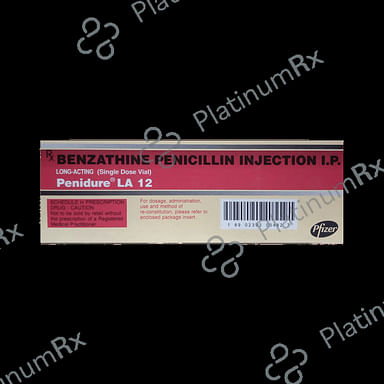 Penidure LA 1200000IU Injection 1ml