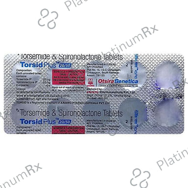 Torsid Plus 20/50 Tablet 10s