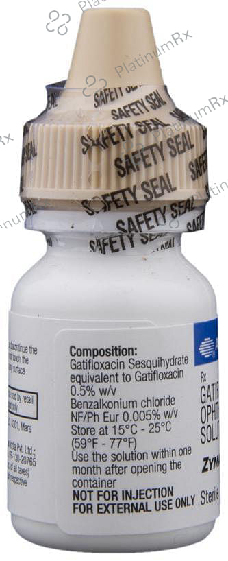 Zymaxid 0.5% Ophthalmic Solution 1s