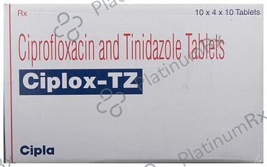 Ciplox TZ 500/600mg Tablet 10s