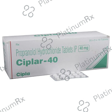 Ciplar 40mg Tablet 15s
