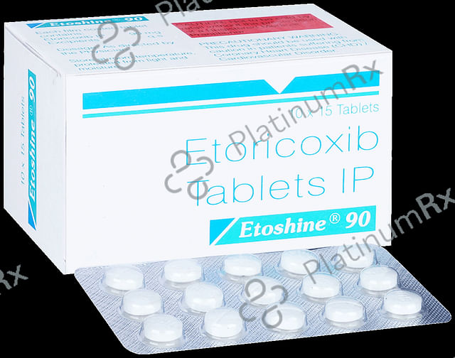 Etoshine 90mg Tablet 15s