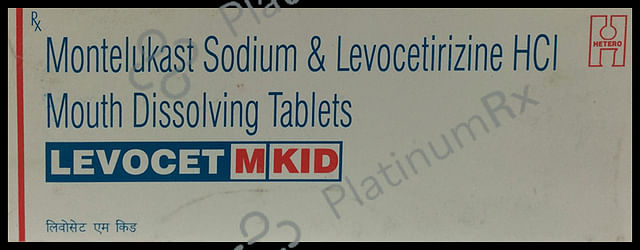 Levocet M 2.5/4mg Kid Tablet MD 10s
