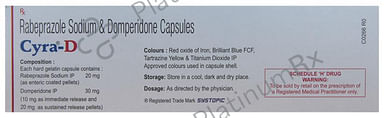 Cyra D 30/20mg Capsule SR 10s