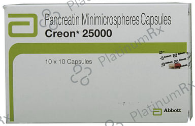 Creon 25000/300mg Capsule 10s