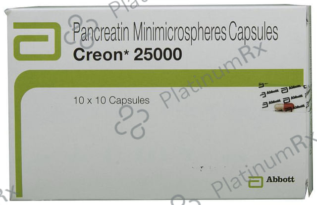 Creon 25000/300mg Capsule 10s