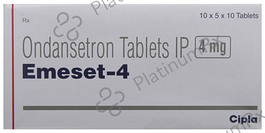 Emeset 4mg Tablet 10s
