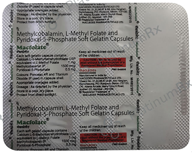Macfolate Soft Gelatin Capsule 15s