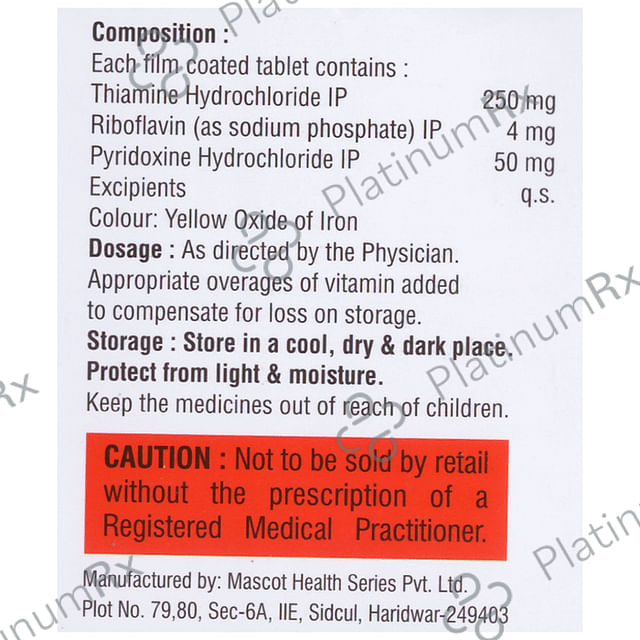 Alcofix Gold Tablet 10s