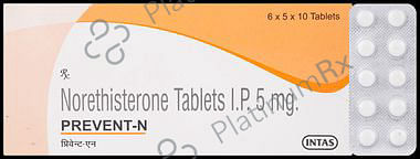 Prevent N 5mg Tablet 10s