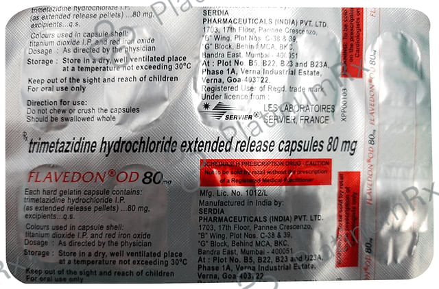 Flavedon OD 80mg Capsule ER 10s