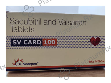 SV Card 100mg Tablet 14s