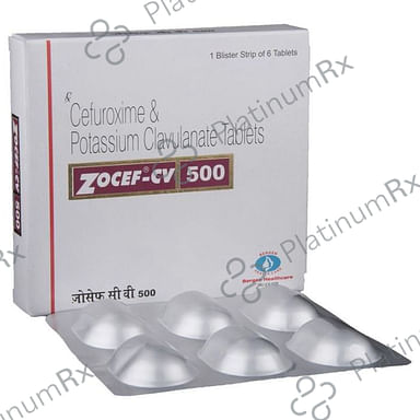 Zocef CV 500/125mg Tablet 6s