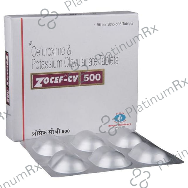 Zocef CV 500/125mg Tablet 6s
