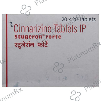 Stugeron Forte 75mg Tablet 20s