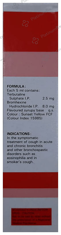 Grilinctus BM 8/2.5mg Syrup 100ml