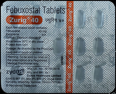 Zurig 40mg Tablet 15s