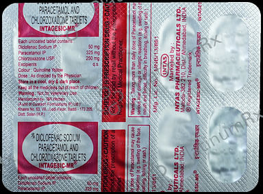 Intagesic MR 250/50/325mg Tablet 10s