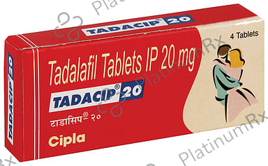 Tadacip 20mg Tablet 4s