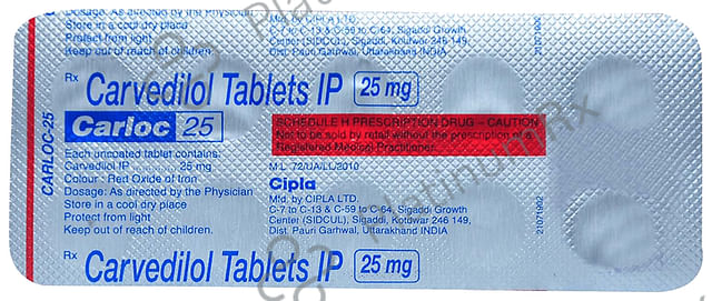 Carloc 25mg Tablet 10s