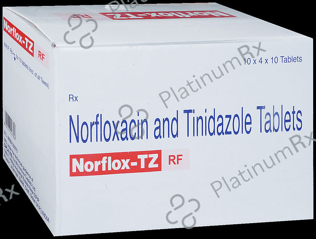 Norflox TZ RF 400/600mg Tablet 10s