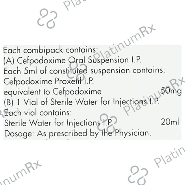 Finecef 50mg Dry Syrup