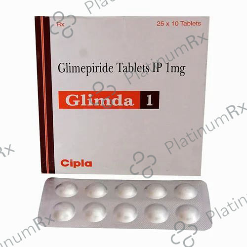 Glimda 1mg Tablet 10s