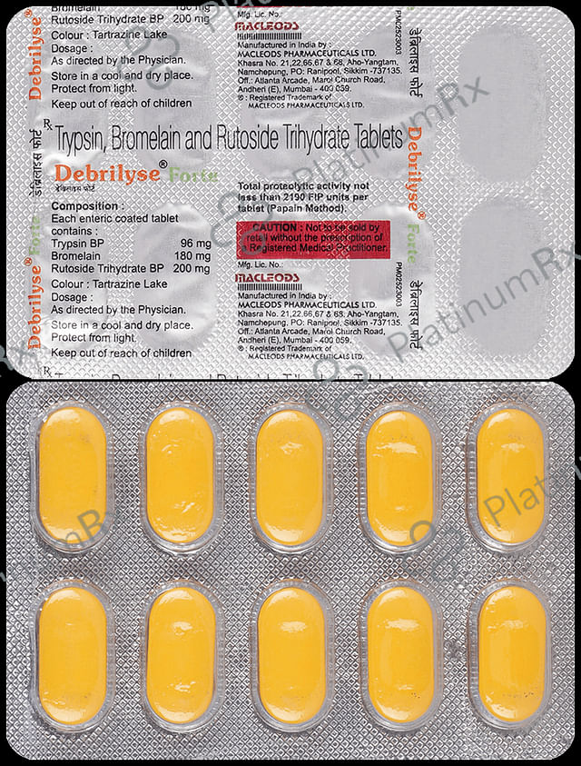 Debrilyse Forte Tablet 10s