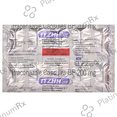 Itzhh 200mg Capsule 10s
