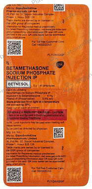 Betnesol 4mg Injection 1ml 8s