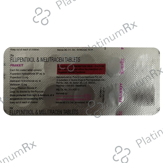 Franxit 0.5 mg/10 mg Tablet