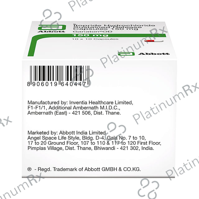 Ganaton OD 150mg SR Capsule 10s