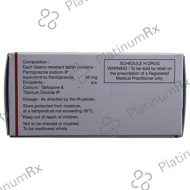 Pantop 40mg Tablet 15s