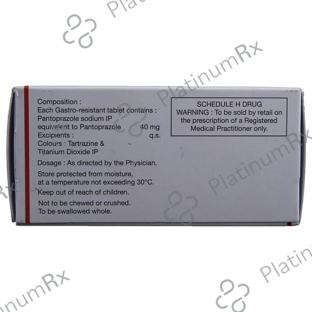 Pantop 40mg Tablet 15s