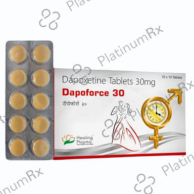 Dapoforce 30mg Tablet 10s