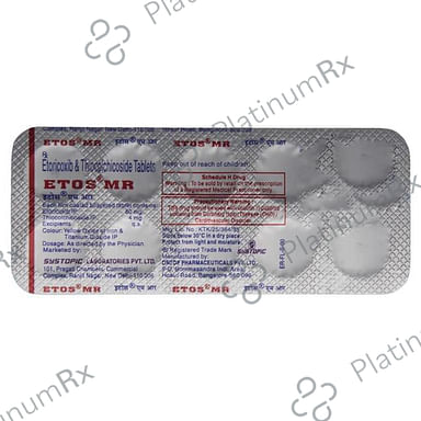 Etos MR 60/4mg Tablet 10s