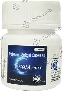 Welonox Melatonin Softgel Capsules