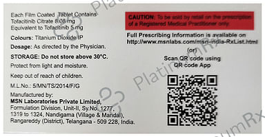 Tofadoz 5mg Tablet 10s