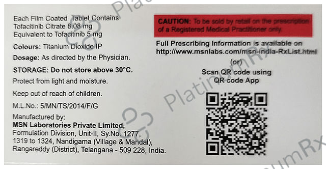 Tofadoz 5mg Tablet 10s