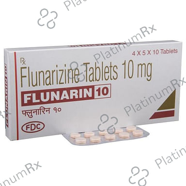 Flunarin 10mg Tablet 10s