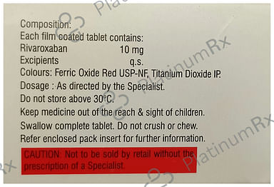 Rivaflo 10mg Tablet 10s