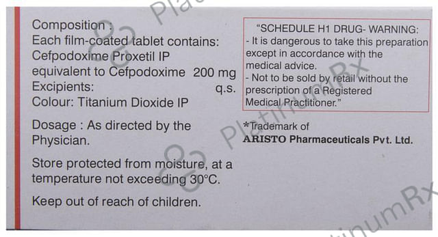 Monocef O 200mg Tablet 10s