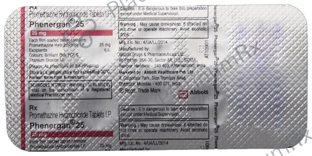 Phenergan 25 Tablet